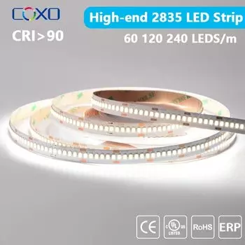 Светодиодная лента COXO 5 м SMD2835 DC12V 24V