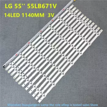 Светодиодная лента для LG 55 дюймов, 12 шт., 55LB671V 55LB673V 55LB675V 55LB677V 55LB679V 55LB690V 55LB700V 55LB720V 55LB730V 55LB7200 55LB670V