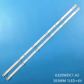 Светодиодная лента для подсветки 32 дюйма 32PHS4012/12 K320WDC1 A2 4708-K32WDC-A2113N01 TX-32ER250ZZ K320WDC2B