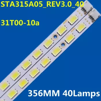 Светодиодная лента для подсветки 3 в, 10 шт., 40 ламп sta315a05 _ rev3.0 _ 40 31T00-10a 73.31T15.002-0-SK1 для LED32760X LT32920EX LED32760X T315XW06