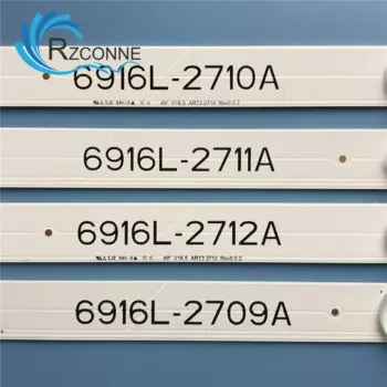 Светодиодная лента для подсветки 8 ламп для 6916L- 49 ''V16.5 ART3 2709A 2710A 2711A 2712A Rev 0 0,2 FHD 49LH590V 49UH594 LC490DUE (FJ)(A1)
