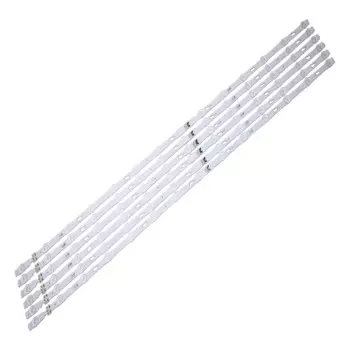 Светодиодная лента для подсветки для Samsung UE55JU7500, UE55JU6740, UE55JU6742, UE55JU6745, UE55JU7000, UE55KU6000, UE55KU6100, UE55KU6070, 12 шт.