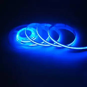 Светодиодная лента FCOB COB RGB высокой плотности, 24 В постоянного тока, 840 светодиодов, гибкая светодиодная лента FOB COB RGB