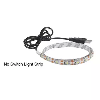 Светодиодная лента HEGEHE 1м тёплый/холодный белый USB