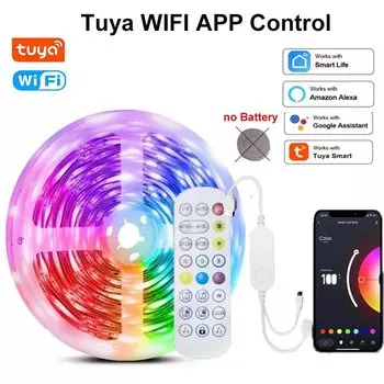 Светодиодная лента KcoiiFun Smart Tuya 1-30 м Wi-Fi