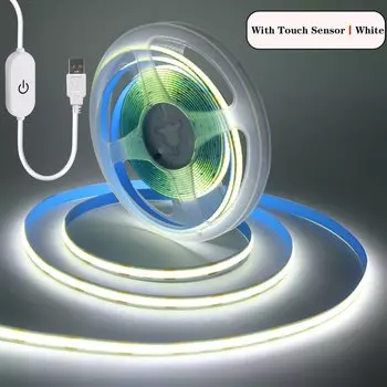 Светодиодная лента KISUFU USB 5В 320 светодиодов/м