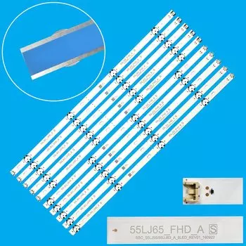 Светодиодная лента подсветки для LG 55LJ5550 55UJ634T 55UJ630Y NC550DGG 55UK6100 55UJ6307 55UJ634V 55UJ635 55UJ630A 55UJ635T 55UJ630V 55UJ63