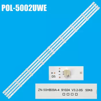 Светодиодная лента подсветки для POL-5002UWE ZN-50HB09A-4 91024 V3.2-0S 50K6