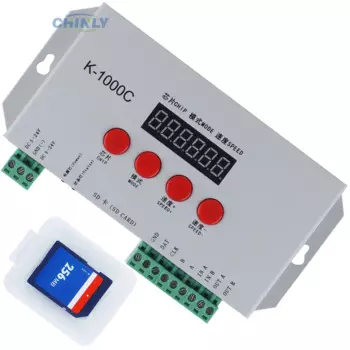 Светодиодная лента с максимальным контролем, 2048 пикселей, для LPD6803, WS2811, WS2812b, WS2813, SK6812 пикселей