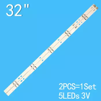 Светодиодная лента с подсветкой 627 мм для svt320al0 _ rev03 _ 5LED _ 141217