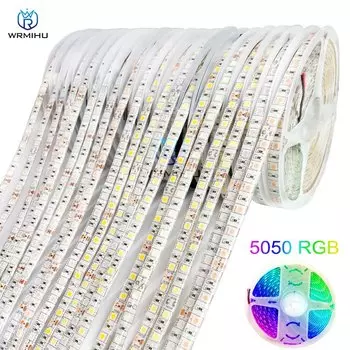 Светодиодная лента WRMIHU тёплый белый 5м 60LED