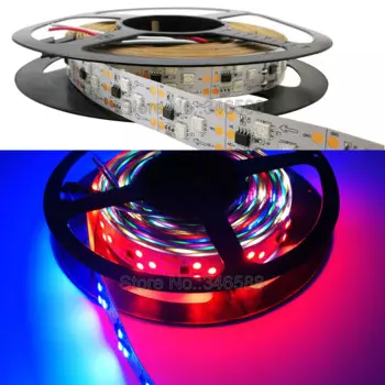Светодиодная лента WS2811 IC 90LED/M 5050 LED s 3, треугольная, водостойкая IP20, IP67, 5 м, 12 В, 450 SMD