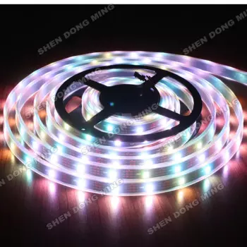 Светодиодная лента WS2812 pixel 5050 SMD, водонепроницаемая, 15 м, 5 в пост. Тока, 30 светодиодов/м