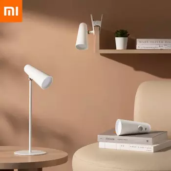 Светодиодная настольная лампа Xiaomi Mijia 3 в 1, магнитный прибор для чтения, портативный ночник для учебы и офиса, долгий срок службы батареи, Новинка