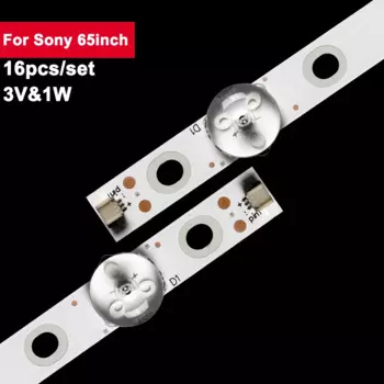 Светодиодная подсветка для телевизора Sony 65 дюймов, 712 мм, 3 в, 16 шт./комплект