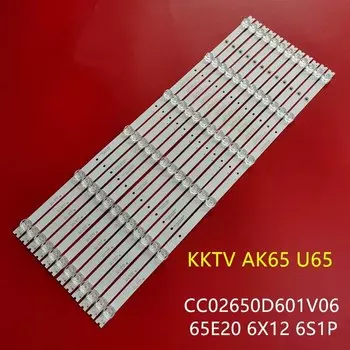 Подсветка Leff 65u520s cc02650d601v13 65e20 6x12 6s1p