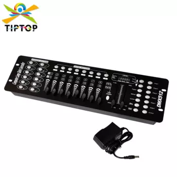 Светодиодная сценическая подсветка Gigertop, DMX 512, контроллер, уплотненный Размер, австралийская/Европейская/Американская вилка, портативная программируемая сцена, время выцветания