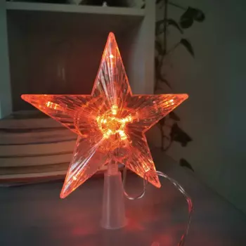 Светодиодная звезда для елки Navidad Natal Noel