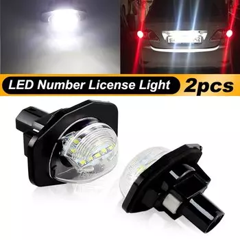 Светодиодные лампы для номерного знака для Toyota Alphard/Auris/Corolla-Wgona/Wish/Sienna/Urban Cruiser/Scion, лампа для номерного знака автомобиля OEM #8127012520