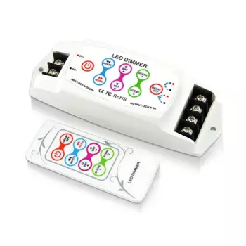 Светодиодный CCT контроллер BC-310RF Real 0 ~ 100%, регулировка яркости в масштабе 4096, уровень работы с ретранслятором мощности