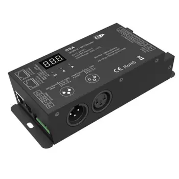 Светодиодный декодер DMX512 в SPI, флэш-контроллер 1024 точек TTL Pixel с поддержкой 6803/8806/2811/ 2812/2801/3001/9813 IC