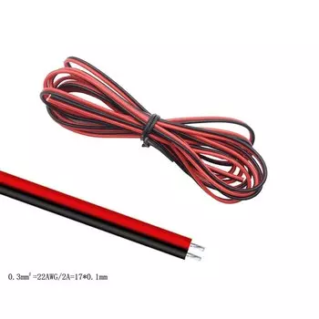 Светодиодный кабель TNALANT 22AWG для светодиодной ленты 1м/5м/10м/20м/50м/100м