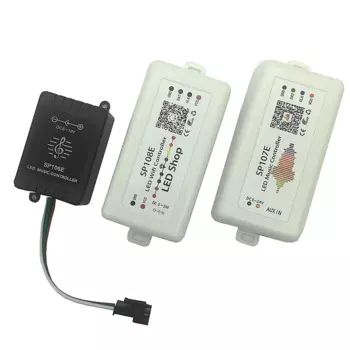 Светодиодный контроллер SP105E Bluetooth WS2811 WS2812B SP108E SK6812 RGB/RGBW SP107E SP106E WS2812 пикселей Светодиодная лента