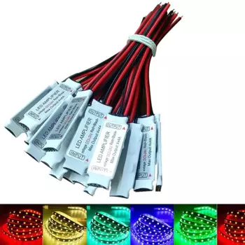 Светодиодный контроллер усилителя RGB/RGBW/RGBCCT, общий анод 3CH/4CH/5CH для SMD 3528 5050RGBWW RGBCCT, Светодиодная лента для освещения