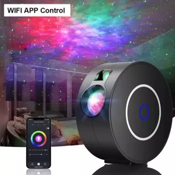 Светодиодный проектор с Wi-Fi и управлением через приложение