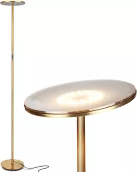 Светодиодный торшер Brightech Sky для гостиных и офисов - Torchiere Super Bright, с регулируемой яркостью, настольный торшер для чтения в спальне