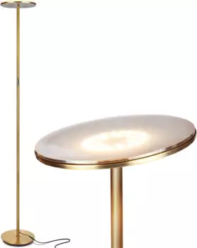 Светодиодный торшер Brightech Sky для гостиных и офисов - Torchiere Super Bright, с регулируемой яркостью, настольный торшер для чтения в спальне