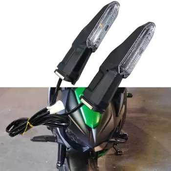 Светодиодный указатель поворота для мотоцикла, фонарь для KAWASAKI Z125, Z650, Z1000, NINJA, ZX6R, ZRX1200