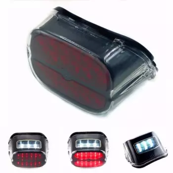 Светодиодный задний стоп-сигнал для мотоцикла, лампа номерного знака для Harley 1999-2008 Touring FXST FLHTCU