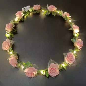 Светящаяся повязка на голову LED