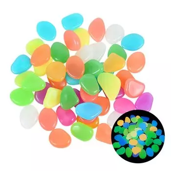 Светящиеся камешки для сада Glow In The Dark 25/50 шт