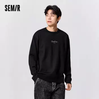 Свитер Semir, мужской зимний теплый Трикотажный свитер с фланелевой подкладкой, повседневный трикотажный пуловер в повседневном стиле