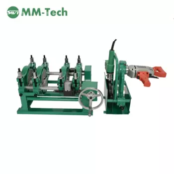 SWT-200/50MS ручной 50 до 200 мм 2-х зажимный ручной сварочный аппарат HDPE для стыковой сварки