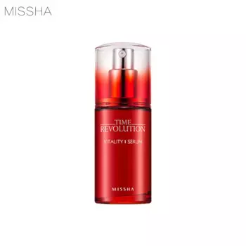 Сыворотка MISSHA Time Revolution Vitality, питательная эссенция 40 мл, регулирует состояние морщин, минимизирует поры, праймер для макияжа, корейская косметика