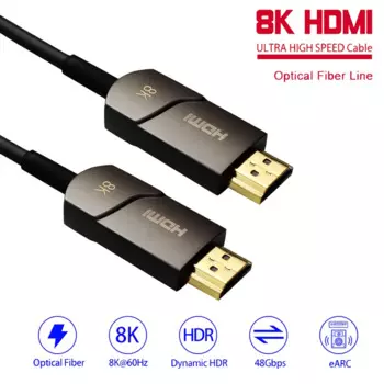 SZBITC настоящий оптоволоконный AOC HDMI кабель Ультратонкий 4K 120 Гц 8K 60 Гц 48 Гбит/с HDCP 2,2 HDR HDMI 2,1 в AOC кабель 5 м 7,5 м 10 м 15 м 20 м