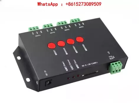 T8000A-TTL8 порт контроллер SD-карты программируемый для консоли DMX512 полный цвет