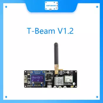T-Beam V1.2 ESP32 433/868/915/923 МГц Модуль Wi-Fi Bluetooth ESP32 GPS NEO-6M SMA 18650 Держатель батареи с OLED