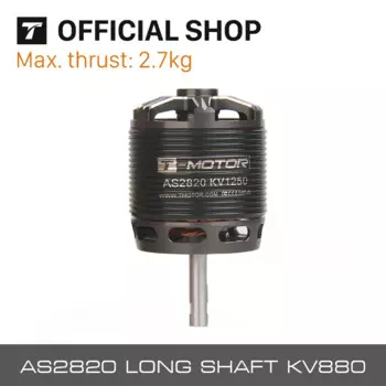 T-двигатель AS2820 AS 2820, длинный бесщеточный двигатель KV880 KV1050 KV1250, специально разработан для 20-30E 3D и F3A
