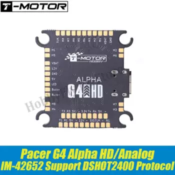 T-MOTOR Pacer G4 Alpha HD/аналоговый FC аналоговый контроллер полета высокой четкости с двойной версией 3 ~ 6S STM32G473 30,5x30,5 для FPV дрона