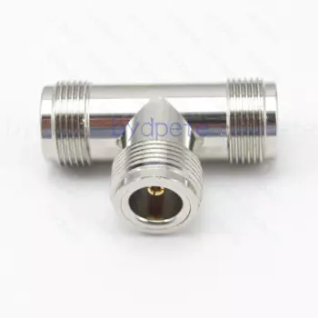 T Type 3 Three N Female Jack RF Connector Адаптер-адаптер 50 Ом 50 Ом Коаксиальный манджер