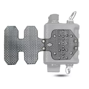Тактическая универсальная Крепежная пластина PTT MOLLE-V60/X50 PTT Плата расширения Comm Sled передатчик Крепежная пластина-аксессуары для жилета
