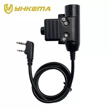 Тактический адаптер PTT U94 для гарнитуры Kenwood
