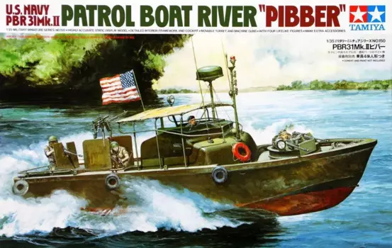 Tamiya 35150 1/35 военный модельный комплект США PBR31 MKII патрульная лодка риверский «пибер»