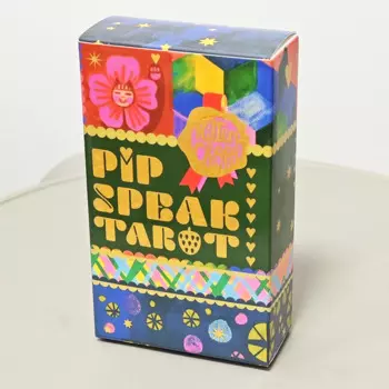 Таро Pipspeak размером 10,3*6 см во французском языке. Чудесная колода в стиле Марсель с 78 картами. Обущение химерного мира Pip чтения.