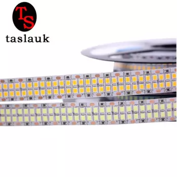 Taslauk 2835 Светодиодная лента 12В теплый белый/белый 5м
