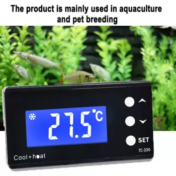 TC-320 контроллер температуры для аквариума Pet Универсальный встроенный контроллер температуры и влажности aquario